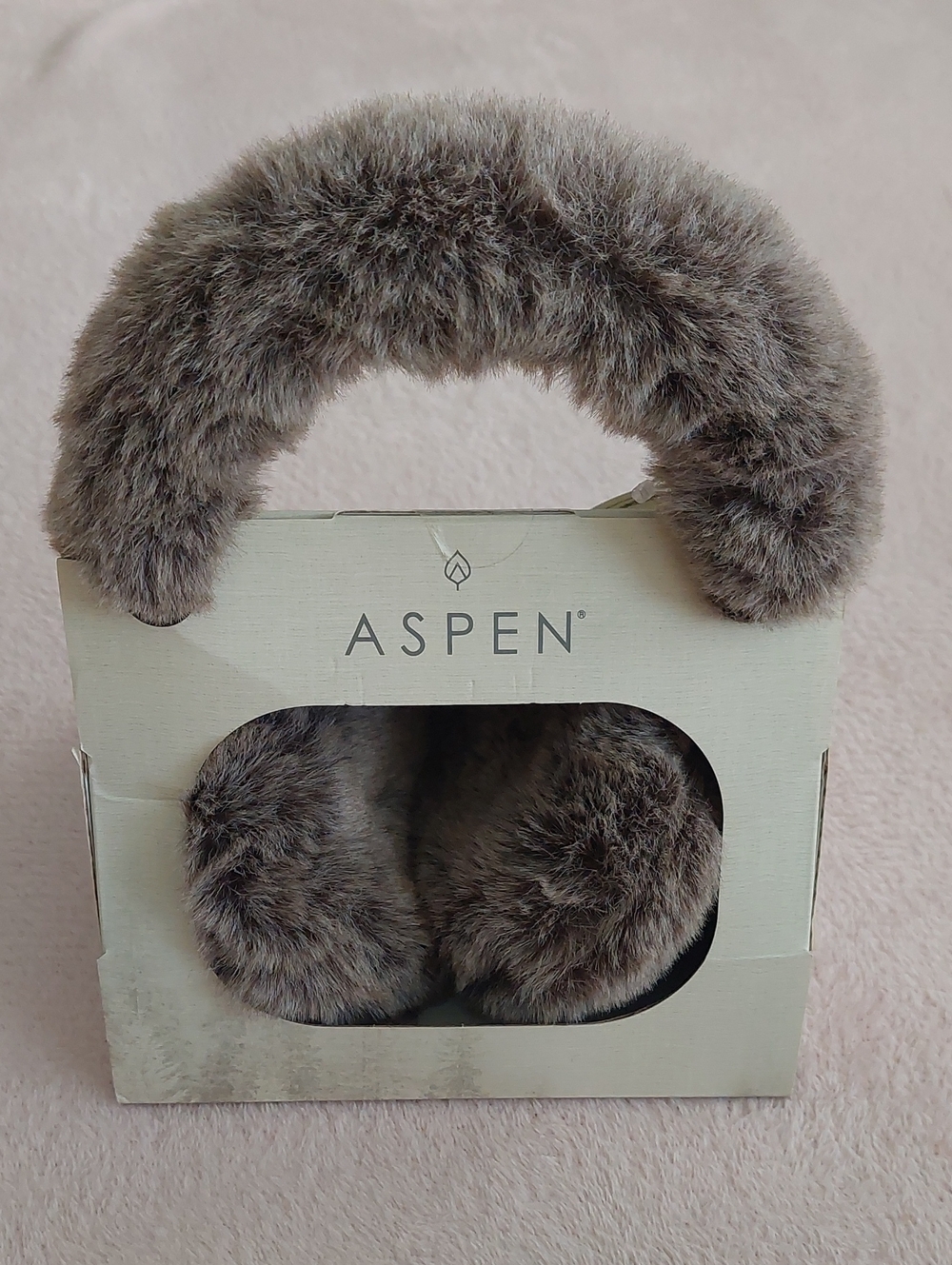 ASPEN Adjustable Faux Fur Earmuffs NWT
